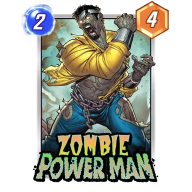 Zombie Power Man MARVEL SNAP card art