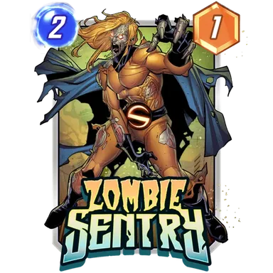 Zombie Sentry MARVEL SNAP card art