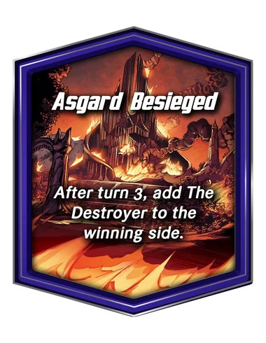 Asgard Besieged Marvel Snap location art