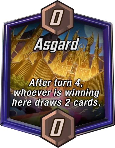 Asgard Marvel Snap location art