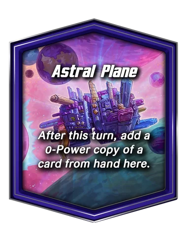 Astral Plane Marvel Snap location art