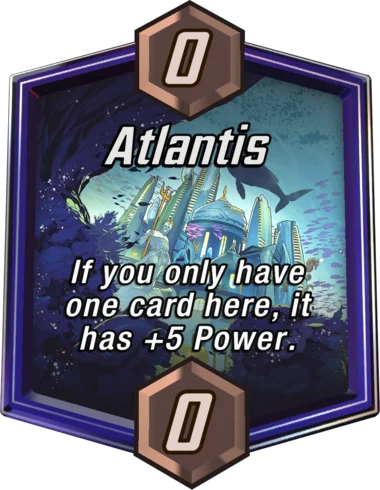 Atlantis Marvel Snap location art