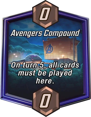 Avengers Compound Marvel Snap location art