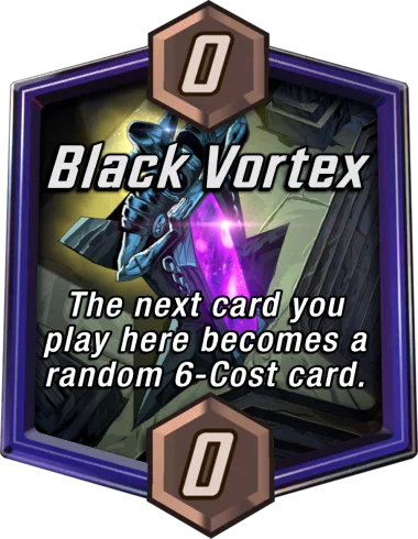 Black Vortex Marvel Snap location art