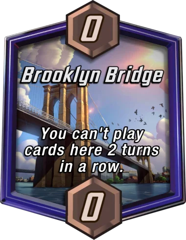Brooklyn Bridge Marvel Snap location art