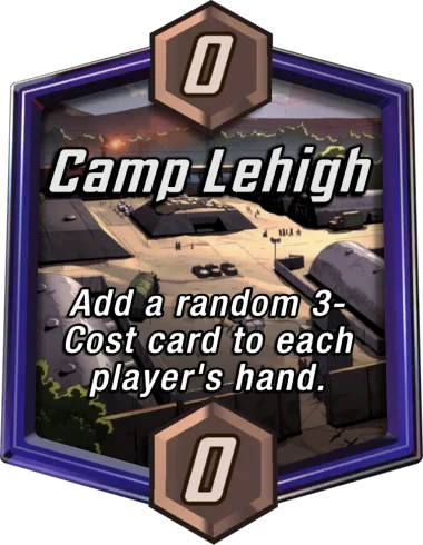 Camp Lehigh Marvel Snap location art