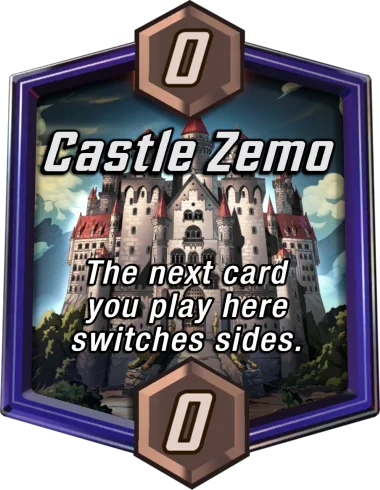 Castle Zemo Marvel Snap location art