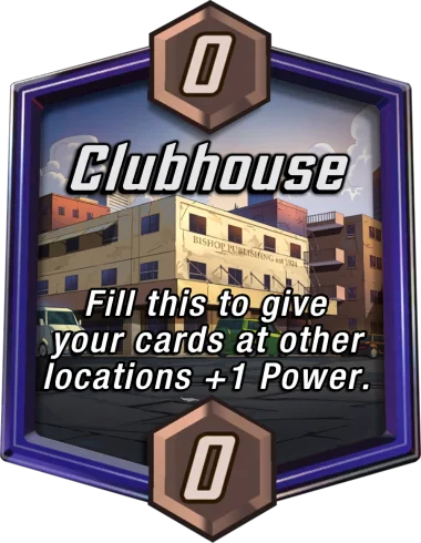 Clubhouse Marvel Snap location art