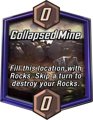 Collapsed Mine Marvel Snap location art