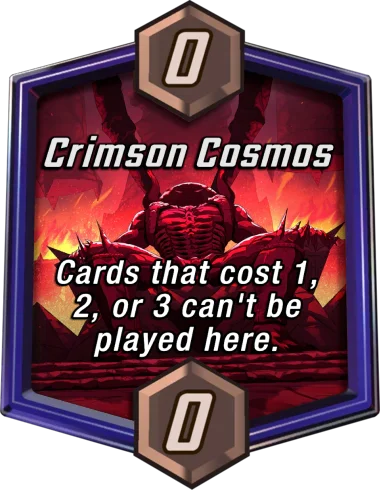 Crimson Cosmos Marvel Snap location art