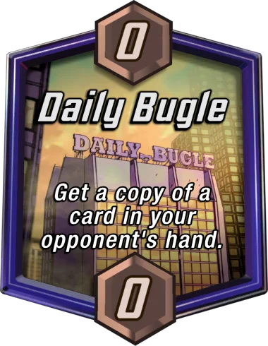 Daily Bugle Marvel Snap location art