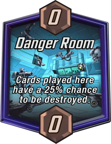 Danger Room Marvel Snap location art