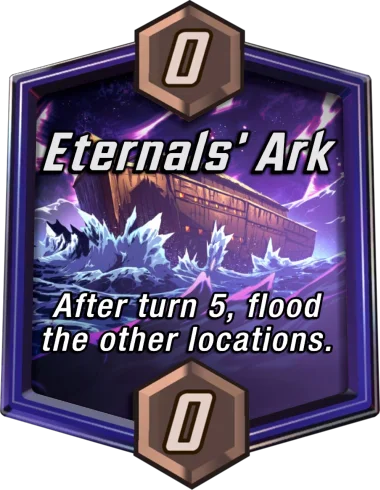 Eternals' Ark Marvel Snap location art