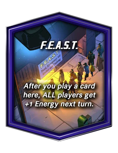 F.E.A.S.T. Marvel Snap location art