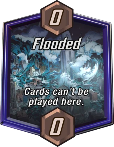 Flooded Marvel Snap location art
