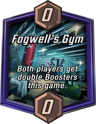 Fogwell's Gym Marvel Snap location art