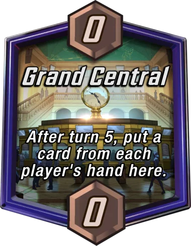 Grand Central Marvel Snap location art