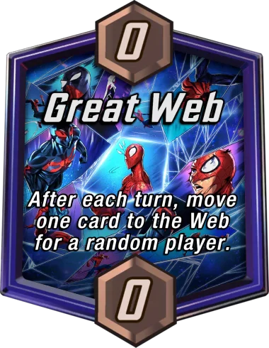 Great Web Marvel Snap location art