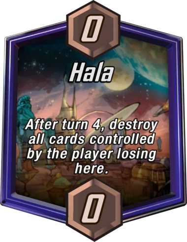 Hala Marvel Snap location art