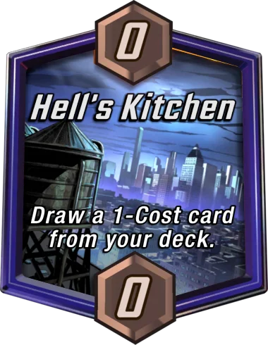 Hell's Kitchen Marvel Snap location art