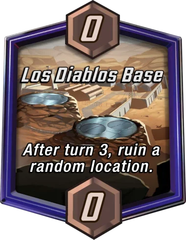 Los Diablos Base Marvel Snap location art