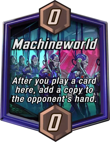 Machineworld Marvel Snap location art