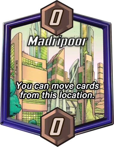 Madripoor Marvel Snap location art