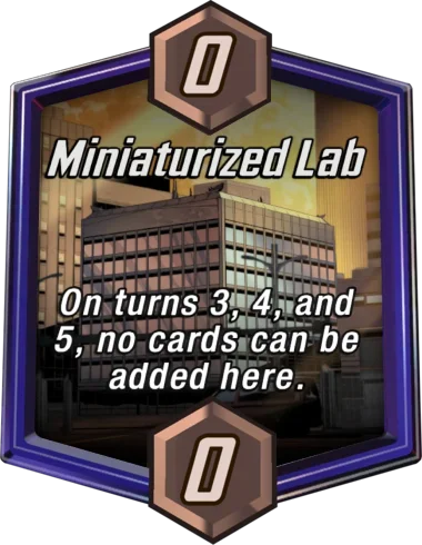Miniaturized Lab Marvel Snap location art