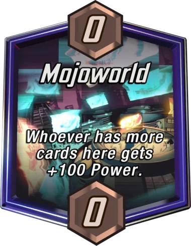 Mojoworld Marvel Snap location art