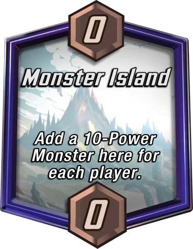 Monster Island Marvel Snap location art