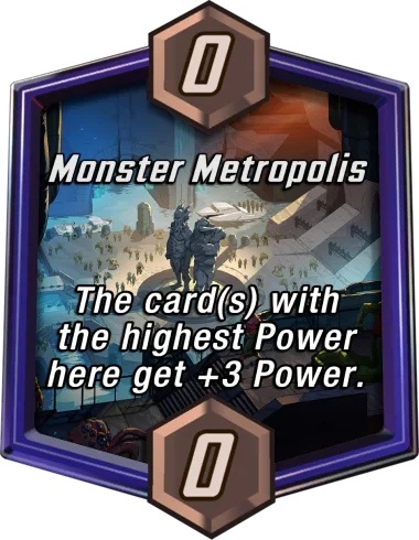 Monster Metropolis Marvel Snap location art