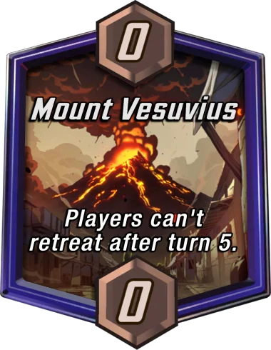 Mount Vesuvius Marvel Snap location art