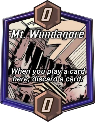 Mt. Wundagore Marvel Snap location art