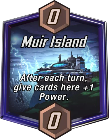 Muir Island Marvel Snap location art