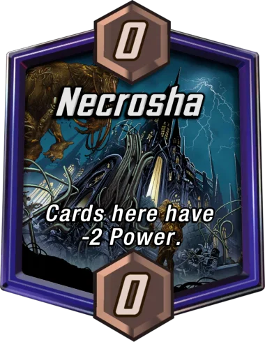Necrosha Marvel Snap location art
