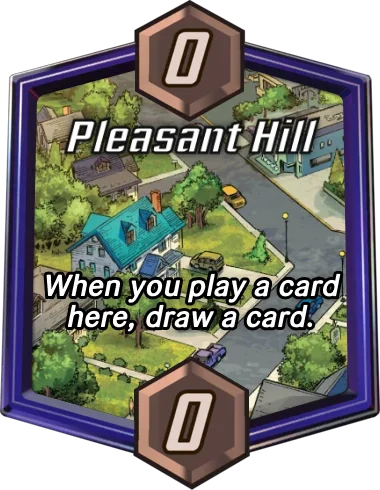Pleasant Hill Marvel Snap location art