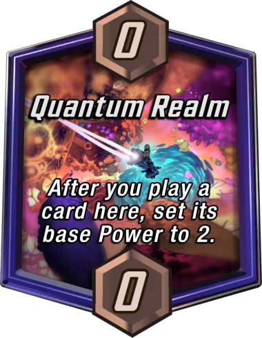 Quantum Realm Marvel Snap location art