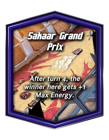 Sakaar Grand Prix Marvel Snap location art