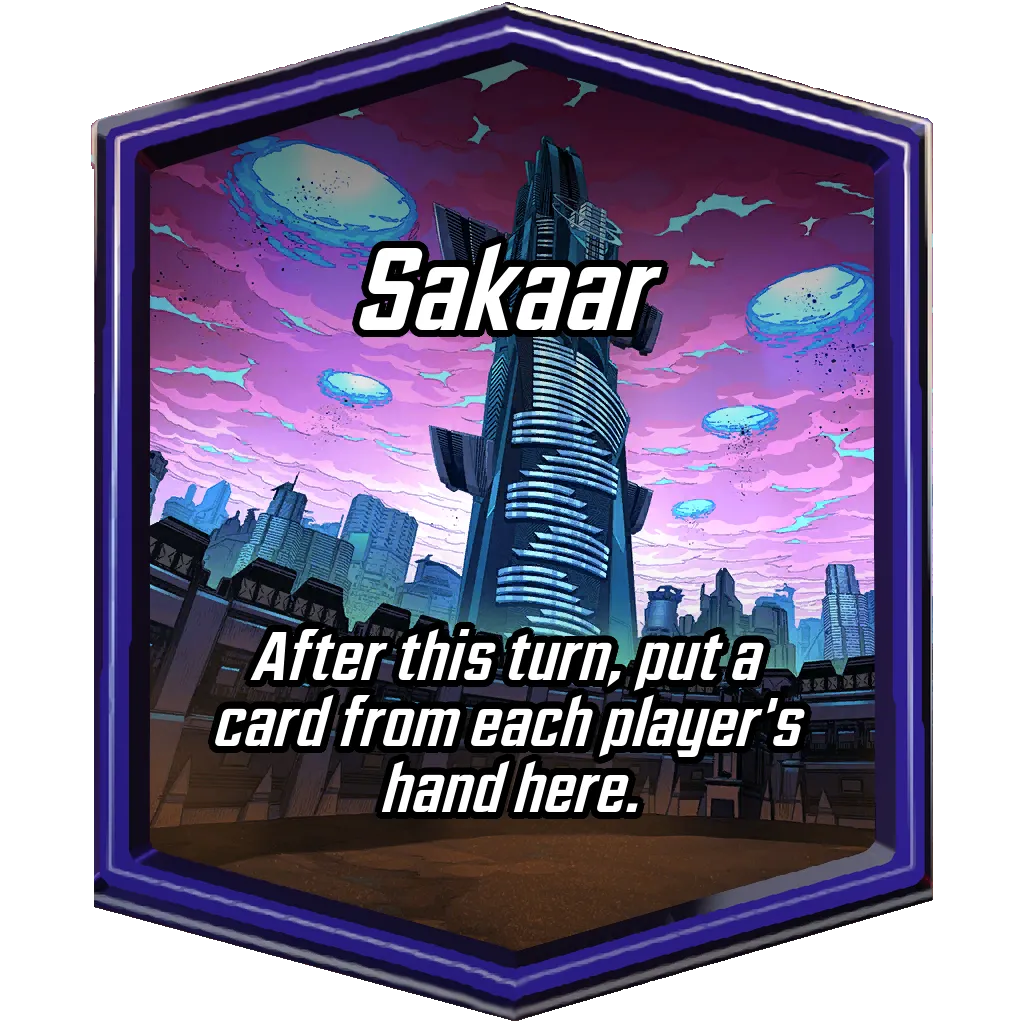 Sakaar MARVEL SNAP location art