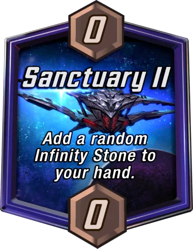 Sanctuary II Marvel Snap location art