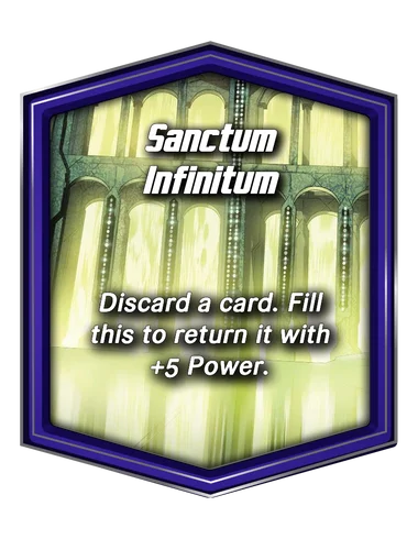 Sanctum Infinitum Marvel Snap location art