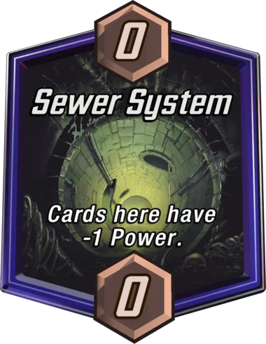 Sewer System Marvel Snap location art