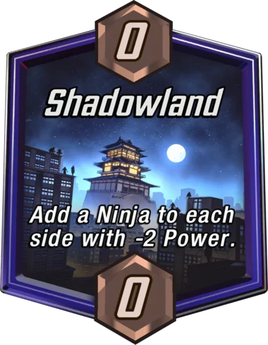 Shadowland Marvel Snap location art