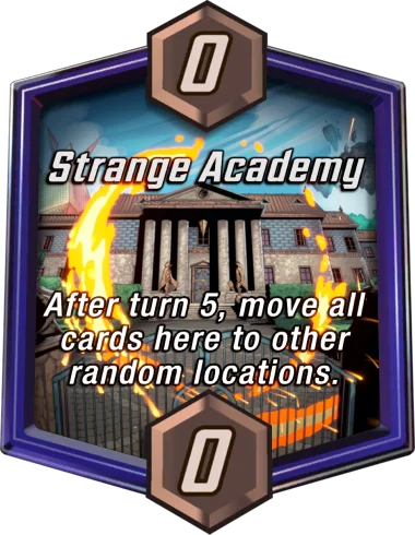Strange Academy Marvel Snap location art