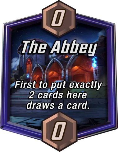 The Abbey Marvel Snap location art