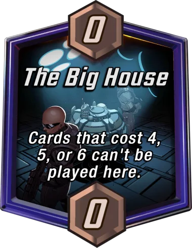 The Big House Marvel Snap location art