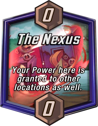The Nexus Marvel Snap location art