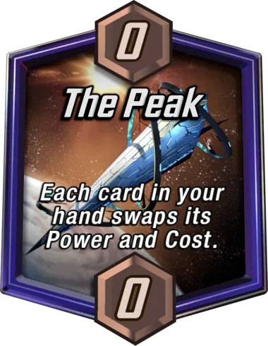 The Peak Marvel Snap location art