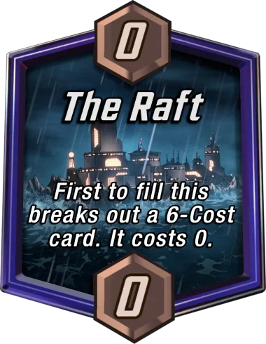 The Raft Marvel Snap location art