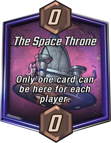 The Space Throne Marvel Snap location art
